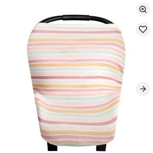 Copper pearl nursing/car seat cover